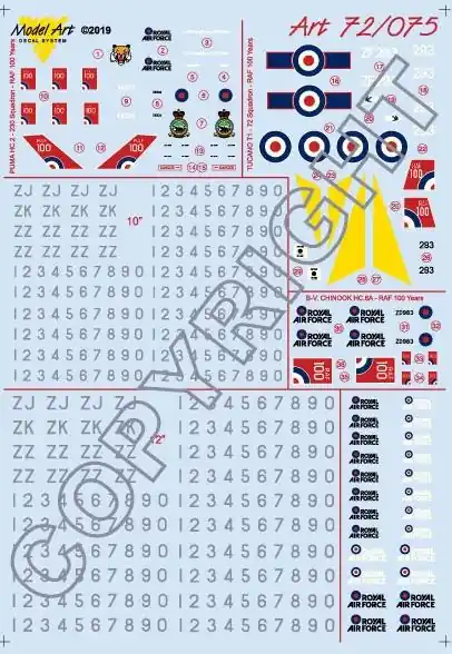 RAF Centenary markings (part 2) Sconto