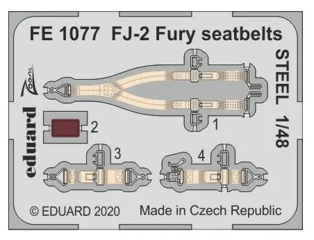 Sconto Fury seatbelts STEEL