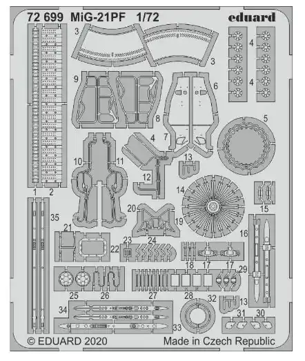 Novità SET MiG-21PF