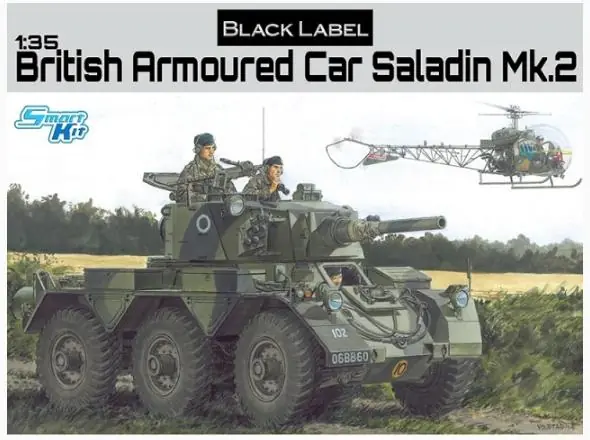 British Armoured Car Saladin Mk.2 Occasione