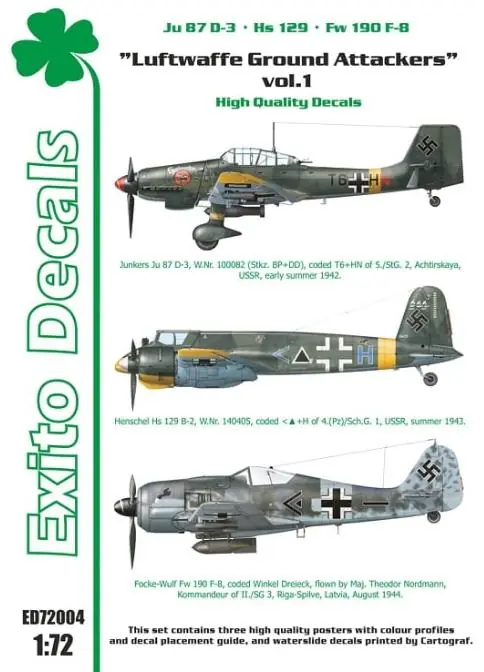 Esclusivo Luftwaffe Ground Attackers vol.1