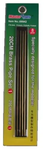 20cm Brass Pipe - Set 1 Direttamente Dal Produttore