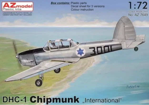 Solo Oggi AZ MODEL AZ7649 DHC-1 Chipmunk