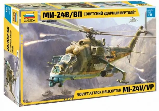 ZVEZDA 4823 Mi-24V/VP Soviet Attack Helicopter Bestseller