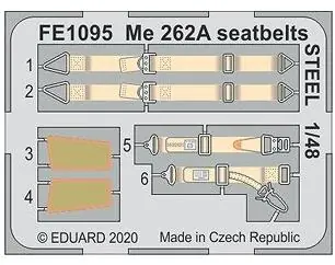 Scelto Dai Clienti Me262A Seatbelts Steel