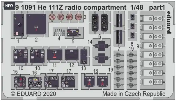 He111Z Radio Compartment Super Prezzo