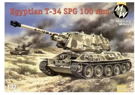 EGYPTIAN T-34 SPG 100MM Direttamente Dal Produttore