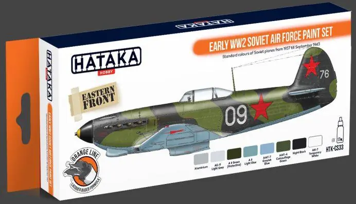 Early WW2 Soviet Air Force paint set Occasione Imperdibile
