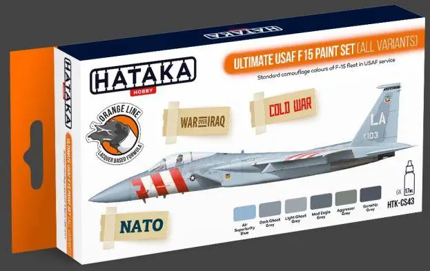 Prezzo Conveniente Ultimate USAF F15 paint set (all variants)