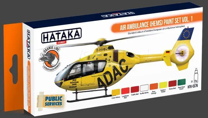 Must-Have Air Ambulance (HEMS) paint set vol. 1