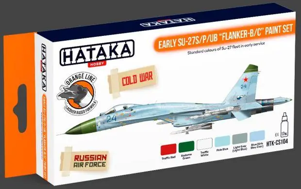 Early Su-27S/P/UB „Flanker-B/C” paint set Economico