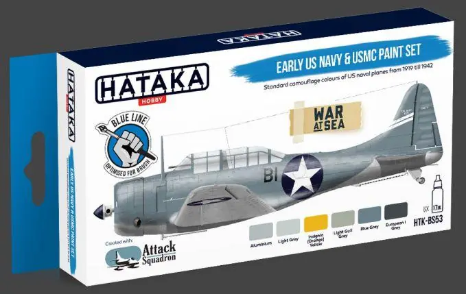 Early US Navy & USMC paint set Prezzo Conveniente