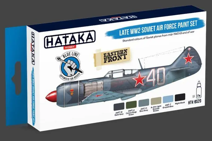 Late WW2 Soviet Air Force paint set Nuova Collezione