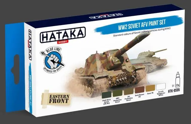 WW2 Soviet AFV paint set Sconto