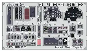 Occasione Imperdibile Messerchmitt Me-110 Me 110D Interior