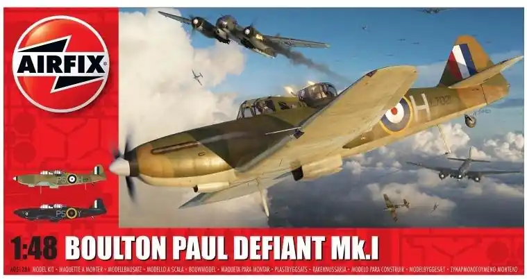 AIRFIX A05128A Boulton Paul Defiant Mk.1 Ultime Pezzi