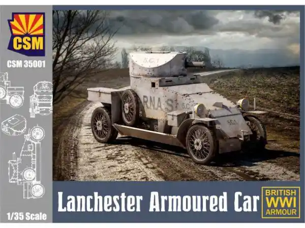 Lanchester Armoured Car Solo Oggi