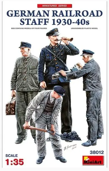 Vendita Finale German Railroad Staff 1930-40s