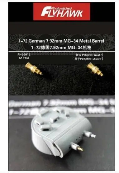 German 7.92mm MG-34 Metal Barrels Prezzo Scontato