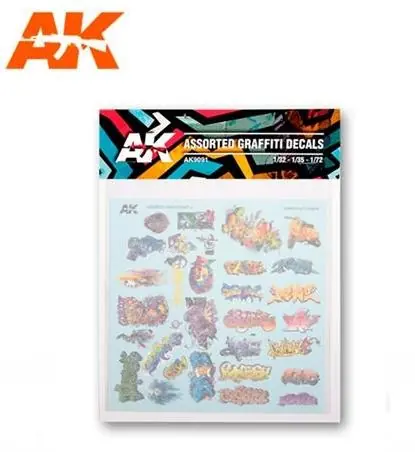 A Buon Prezzo Decal assortite con GRAFFITI