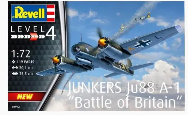 Consegna Rapida REVELL 04972 Junkers Ju-88A-1