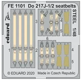 Do217J-1/2 Seatbelts Steel Compra Adesso