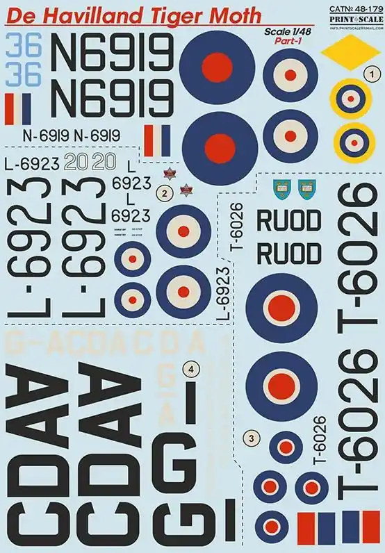Prezzo Ridotto De Havilland Tiger Moth Part-1