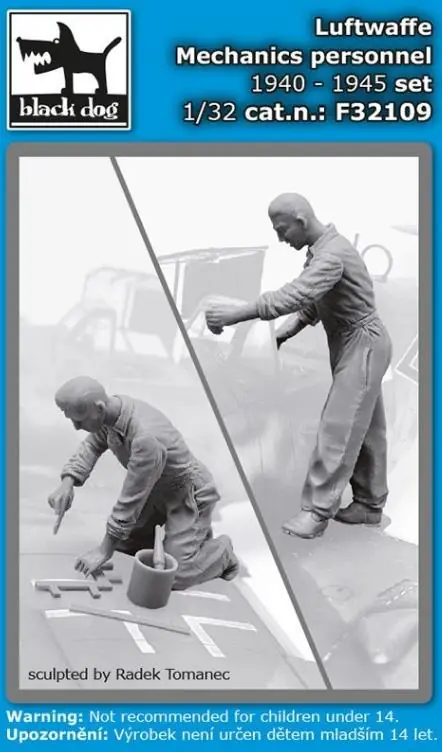 Non Perdere Luftwaffe mechanic personnel SET