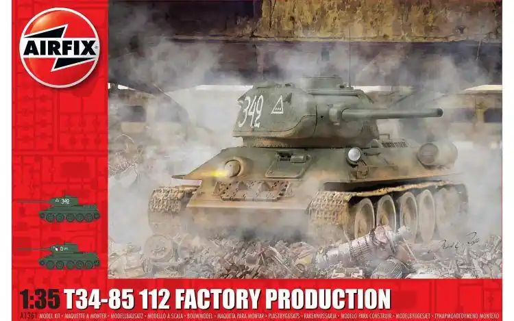 AIRFIX A1361 T-34/85 Non Perdere