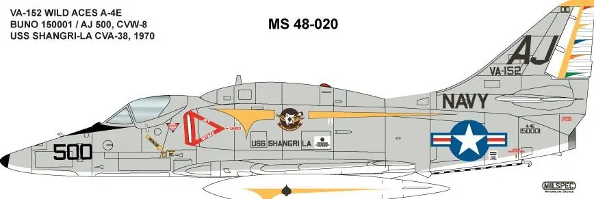 Douglas A-4E Skyhawk VA-152 Direttamente Dal Produttore