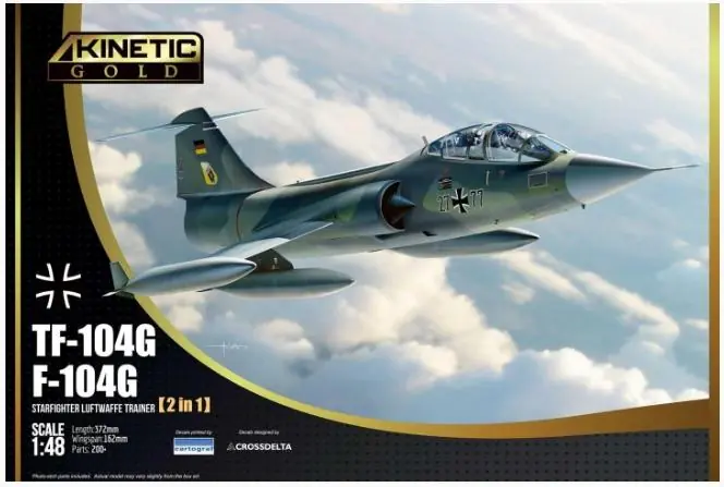 Spedito Oggi Lockheed TF-104G Starfighter