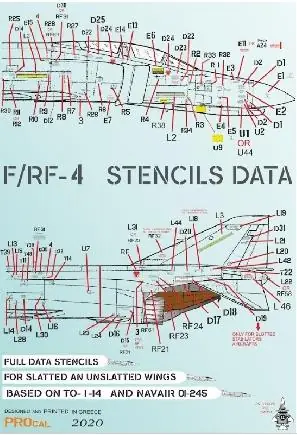 F/RF STENCIL DATA BLACK A Buon Prezzo